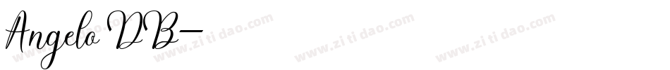 Angelo DB字体转换